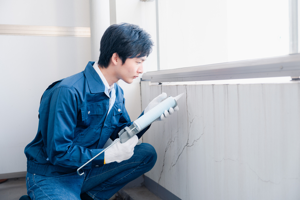 水道作業の写真